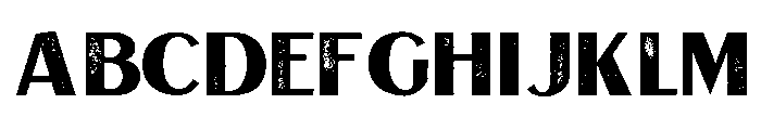 Le Bonjour Pressed Regular FONT