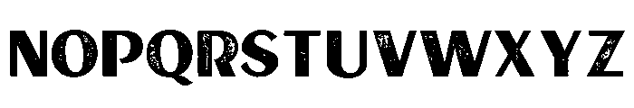 Le Bonjour Pressed Regular Font LOWERCASE