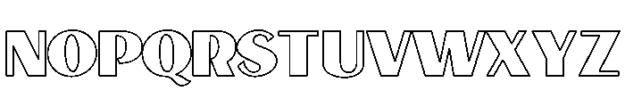 Le Bonjour Stroke Bold Font LOWERCASE