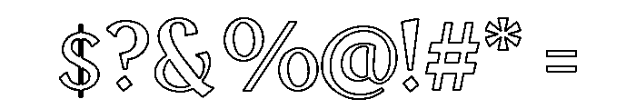 Le Bonjour Stroke Light Font OTHER CHARS