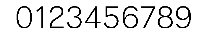 LeanO Sans Extra Light Font OTHER CHARS