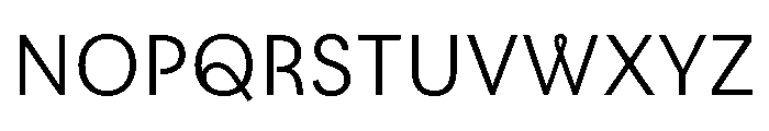 LeanO Sans Light Font UPPERCASE