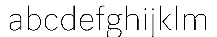 LeanO Sans Thin FONT