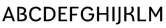 LeanO Sans Font UPPERCASE