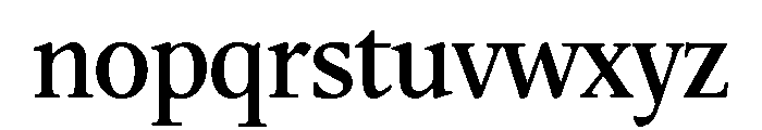 Leighton Bold Font LOWERCASE