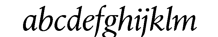 Leighton Regular Italic FONT