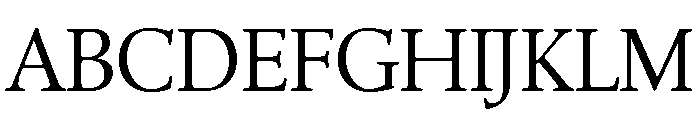 Leighton Regular Font UPPERCASE