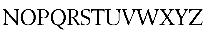 Leighton Regular Font UPPERCASE