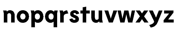 Lemur Bold Font LOWERCASE