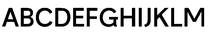 Lemur Medium Font UPPERCASE