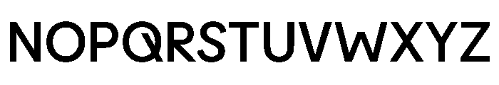 Lemur Medium Font UPPERCASE
