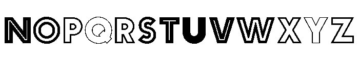 Leopard Regular Font LOWERCASE