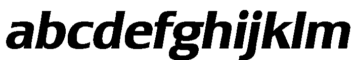 Lesmore Bold Italic FONT