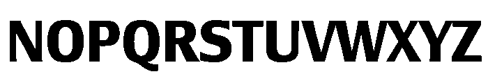 Lesmore Condensed Bold Font UPPERCASE