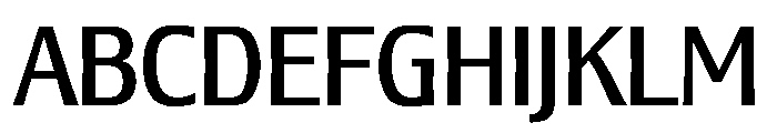 Lesmore Condensed Book Font UPPERCASE