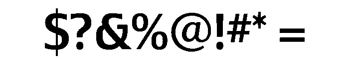 Lesmore Condensed Medium Font OTHER CHARS