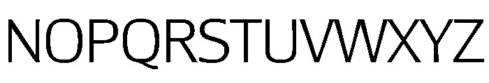 Lesmore Light Font UPPERCASE