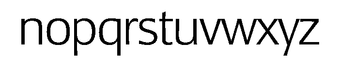 Lesmore Light Font LOWERCASE
