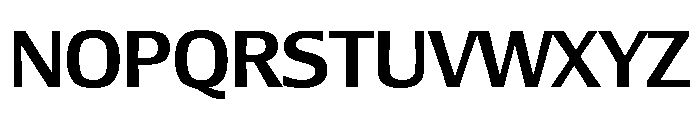 Lesmore Medium Font UPPERCASE