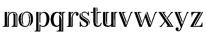 Leyton Bold Font LOWERCASE