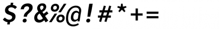 LFT Etica Mono Semibold Italic Font OTHER CHARS