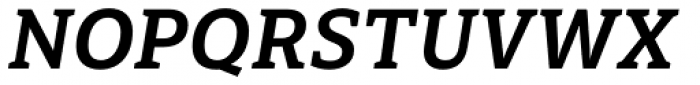 LFT Etica Sheriff SemiBold Italic Font UPPERCASE