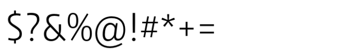 LFT Iro Sans Pro Light Font OTHER CHARS