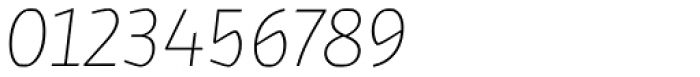 LFT Iro Sans Thin Italic Font OTHER CHARS