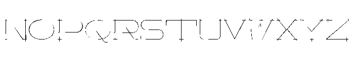 LGFBELTERVINILOS-Ultralight Font UPPERCASE