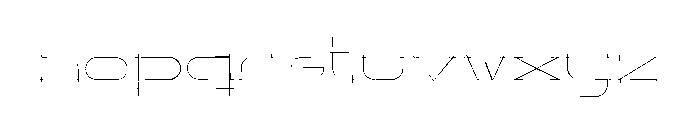 LGFBELTERVINILOS-Ultralight Font LOWERCASE