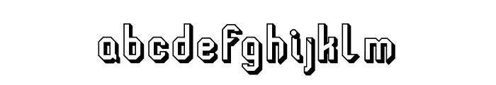 LGFLAGELOGOtresD-Regular Font LOWERCASE