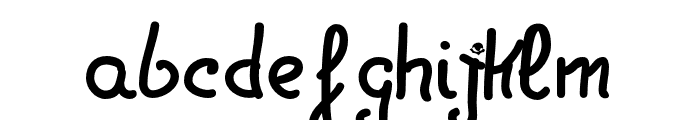 LGFPatuko-Thin Font LOWERCASE