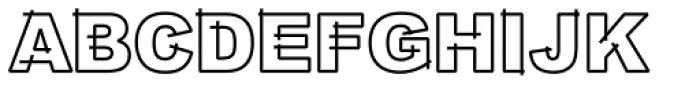 LGF Besitos Square SemiBold Font UPPERCASE
