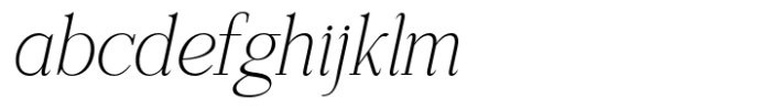 LGSH Davit Extra Light Italic FONT