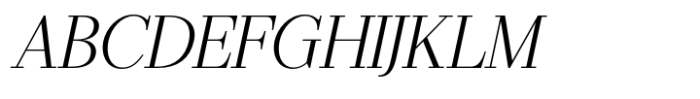 LGSH Davit Light Italic Font UPPERCASE