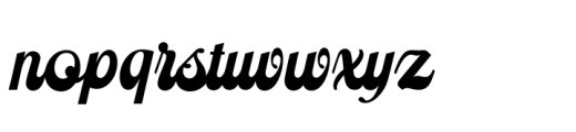 Lhasting Script Font LOWERCASE