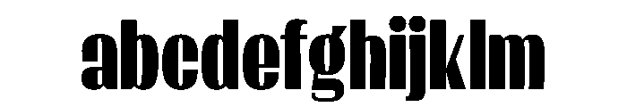 Lini Extra Bold FONT