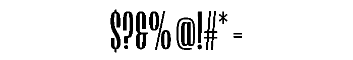 Lini Medium Font OTHER CHARS