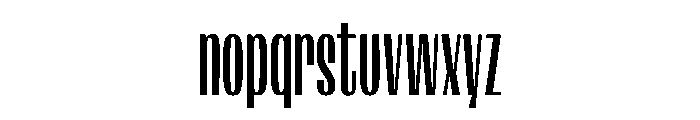 Lini Medium Font LOWERCASE