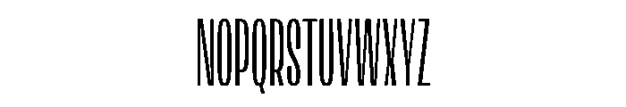 Lini Regular Font UPPERCASE