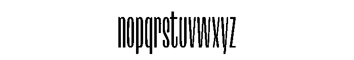 Lini Regular Font LOWERCASE