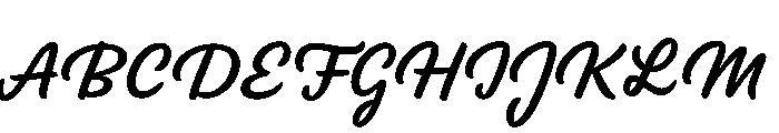 Linzer Bold Font UPPERCASE