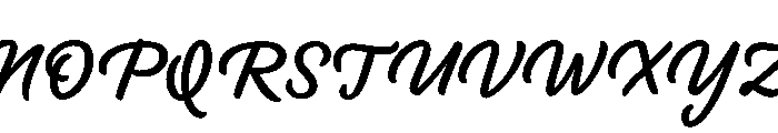 Linzer Bold Font UPPERCASE