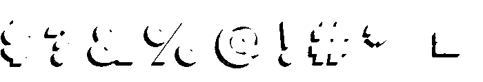 Littlebit Variable Bold Font OTHER CHARS