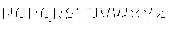 Littlebit Variable Extra Bold Font UPPERCASE