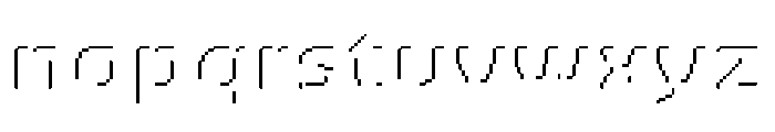 Littlebit Variable Extra Bold Font LOWERCASE