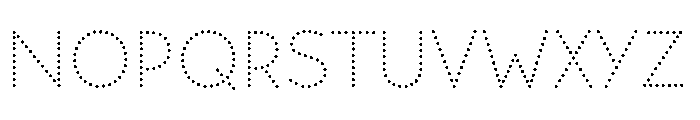 Littlebit Variable Heavy Font UPPERCASE