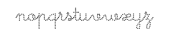 Littlebit Variable Heavy Font LOWERCASE