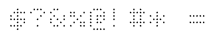 Littlebit Variable Light Font OTHER CHARS