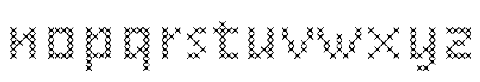Littlebit Variable Medium Font LOWERCASE